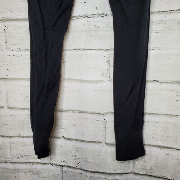 Haute Body black jogger sweat pants viscose - Picture 6 of 11